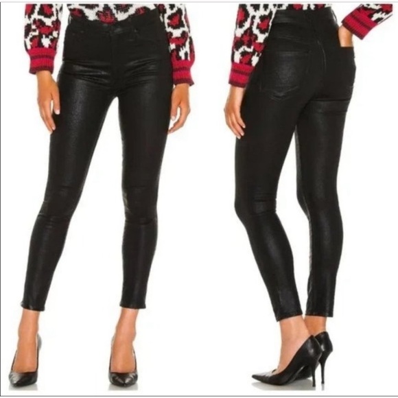 MOTHER Denim - Mother The Swooner Ankle In Wet Paint Jeans